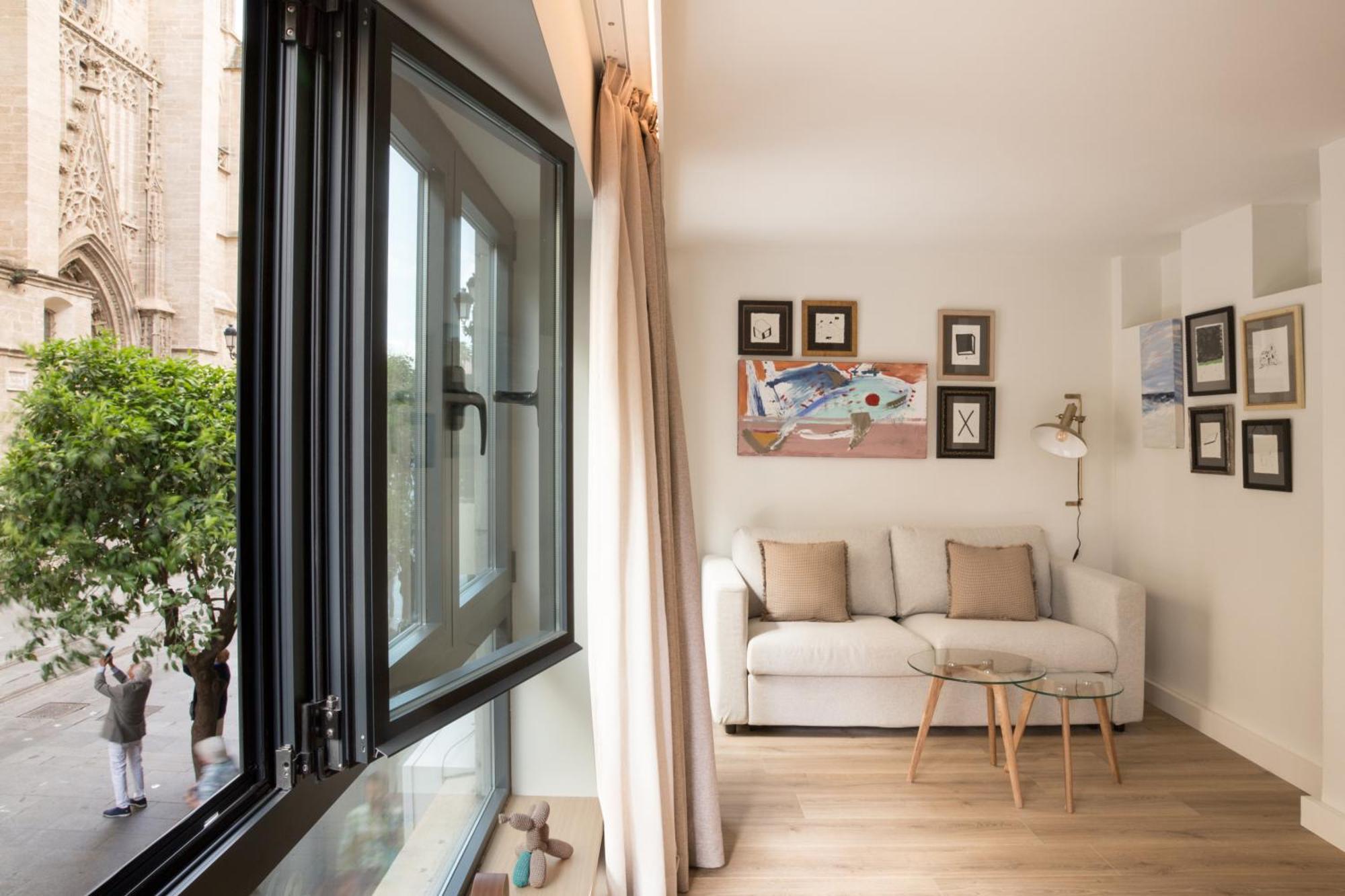 Puerta Catedral Suites Seville Phòng bức ảnh